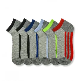 12 Pair Ankle Quarter Crew Mens Stretchy Socks Low Cut Size 9-11 Sport 6 Styles