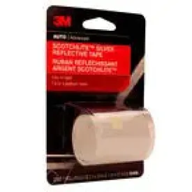 3M Scotchlite Reflective Tape 2" x 36" Silver
