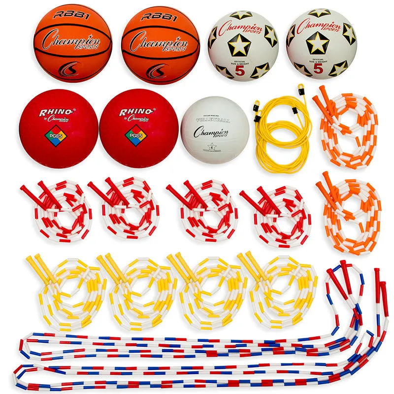 #52992 ASSTD PLAYGROUND BALLS & JUMP ROPE SET