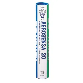 Aerosensa 20 Badminton Shuttles-Speed 3