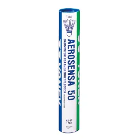 Aerosensa 50 Badminton Shuttles-Speed 3