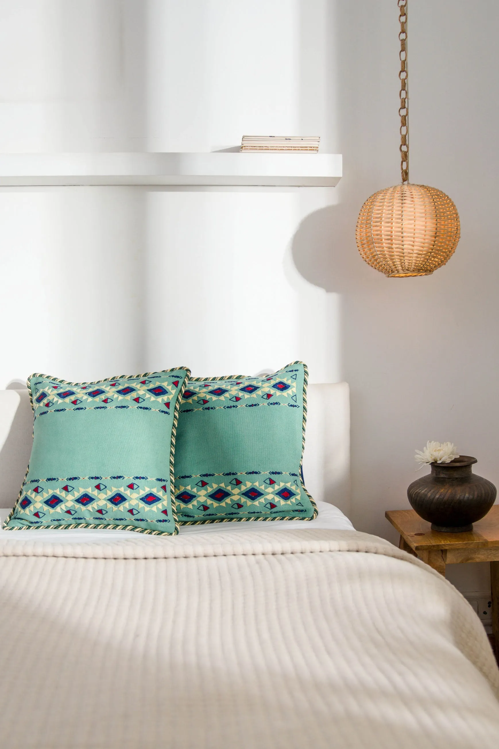 Akari Handwoven Cushions - 1 pc