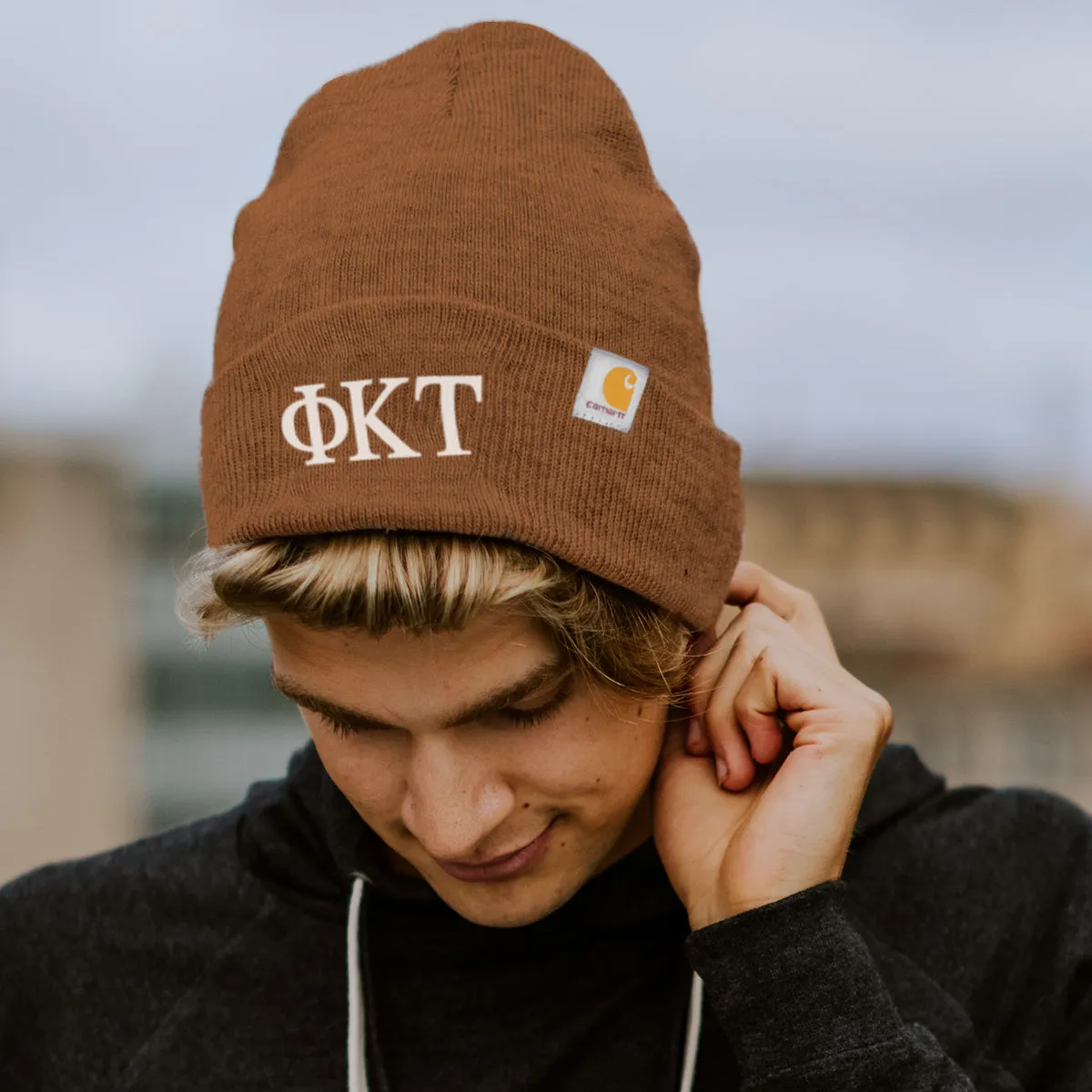 ATO Brown Carhartt Beanie