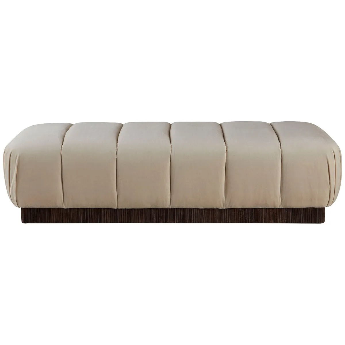Baker Furniture Channel Bench in Badger Brown MCU1811O