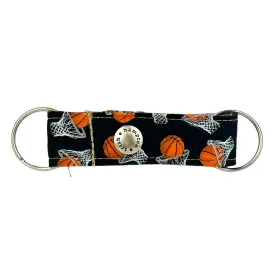 Basketballs and Nets Snappy Keychain -1030