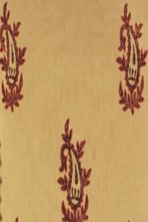 Beige--Handblock-Printing-With-Hand-Embroidery-Cushion-Cover