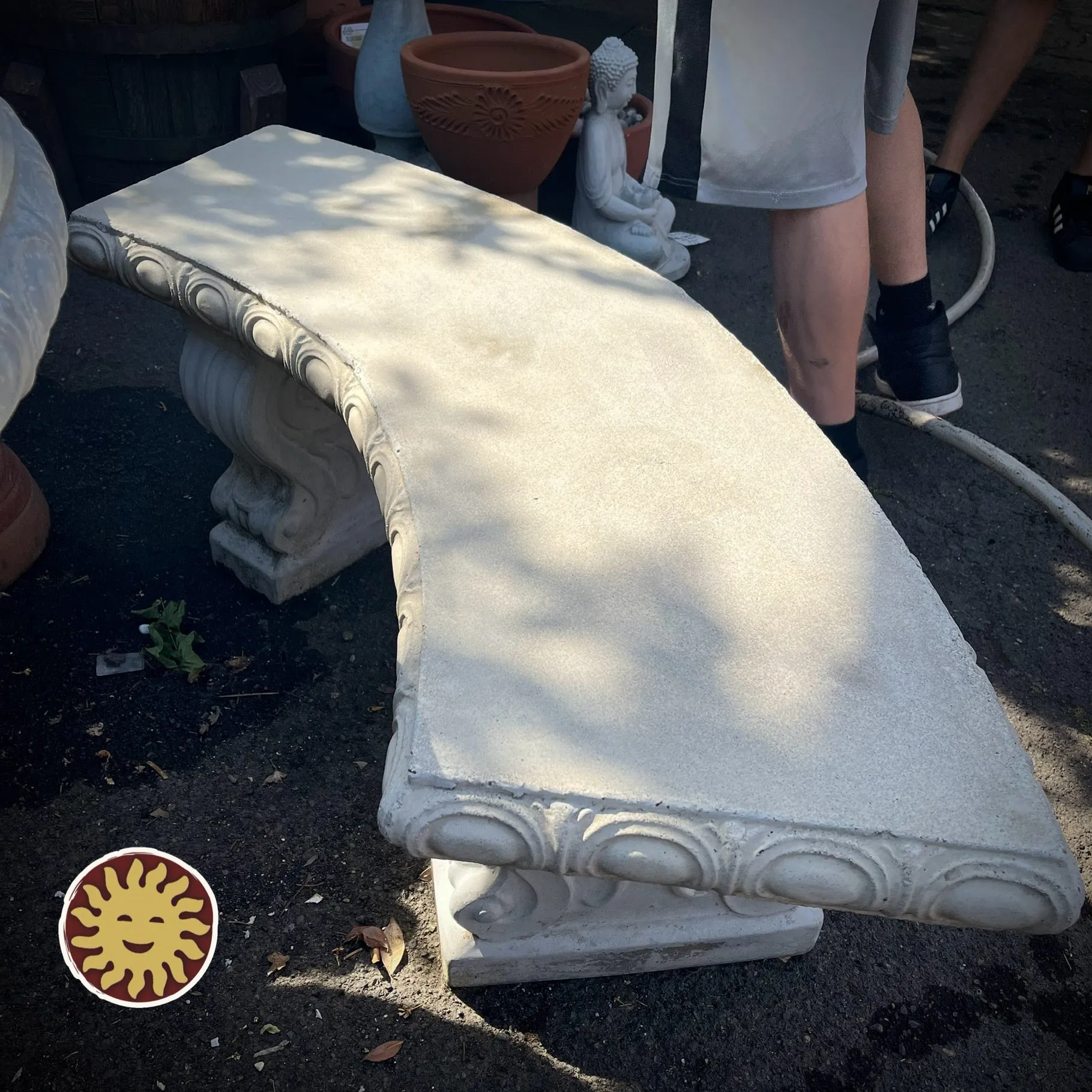 Bench | Curved Lobe Bench, Large, 53” (Local Pickup Only)