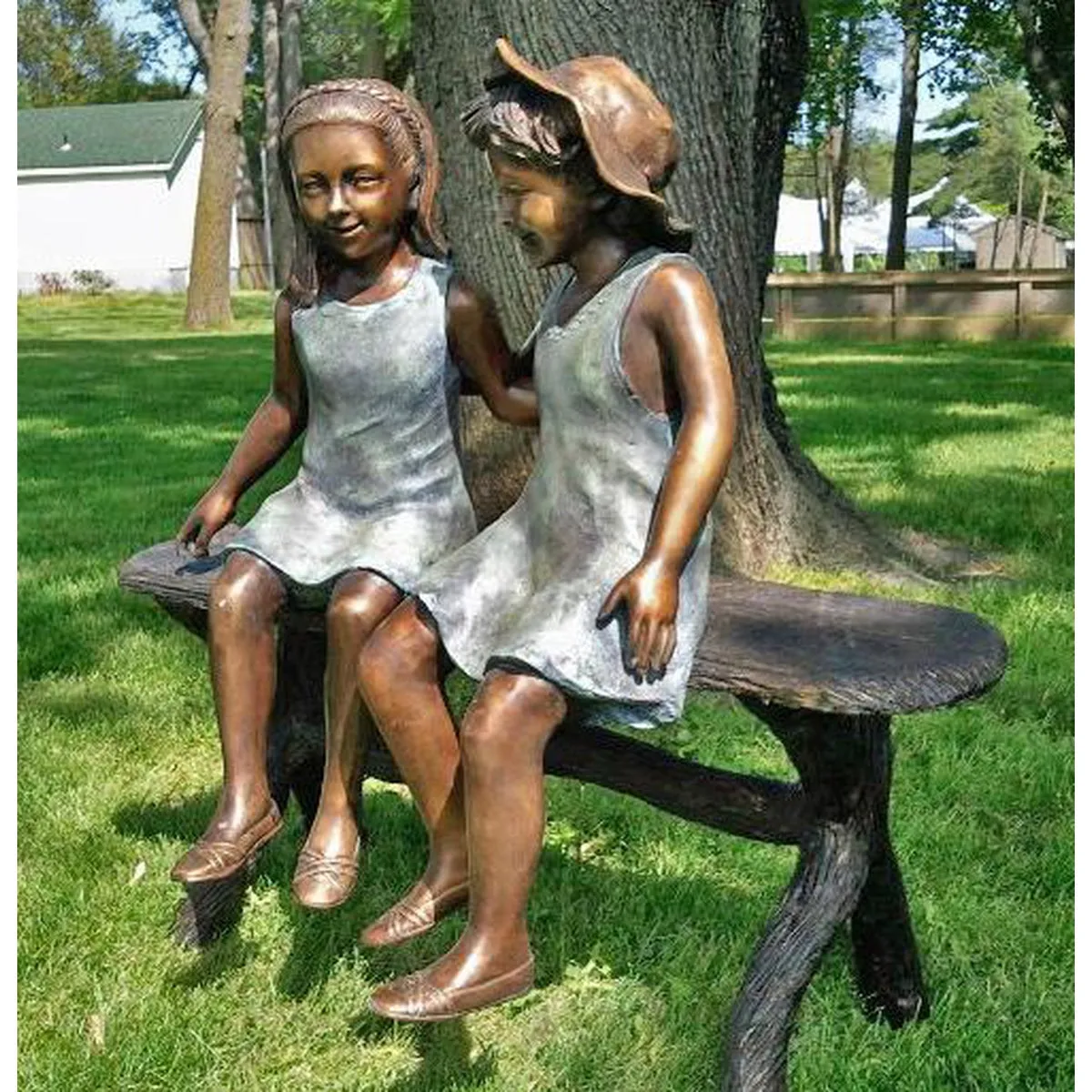 Best Friend Sisters Statue