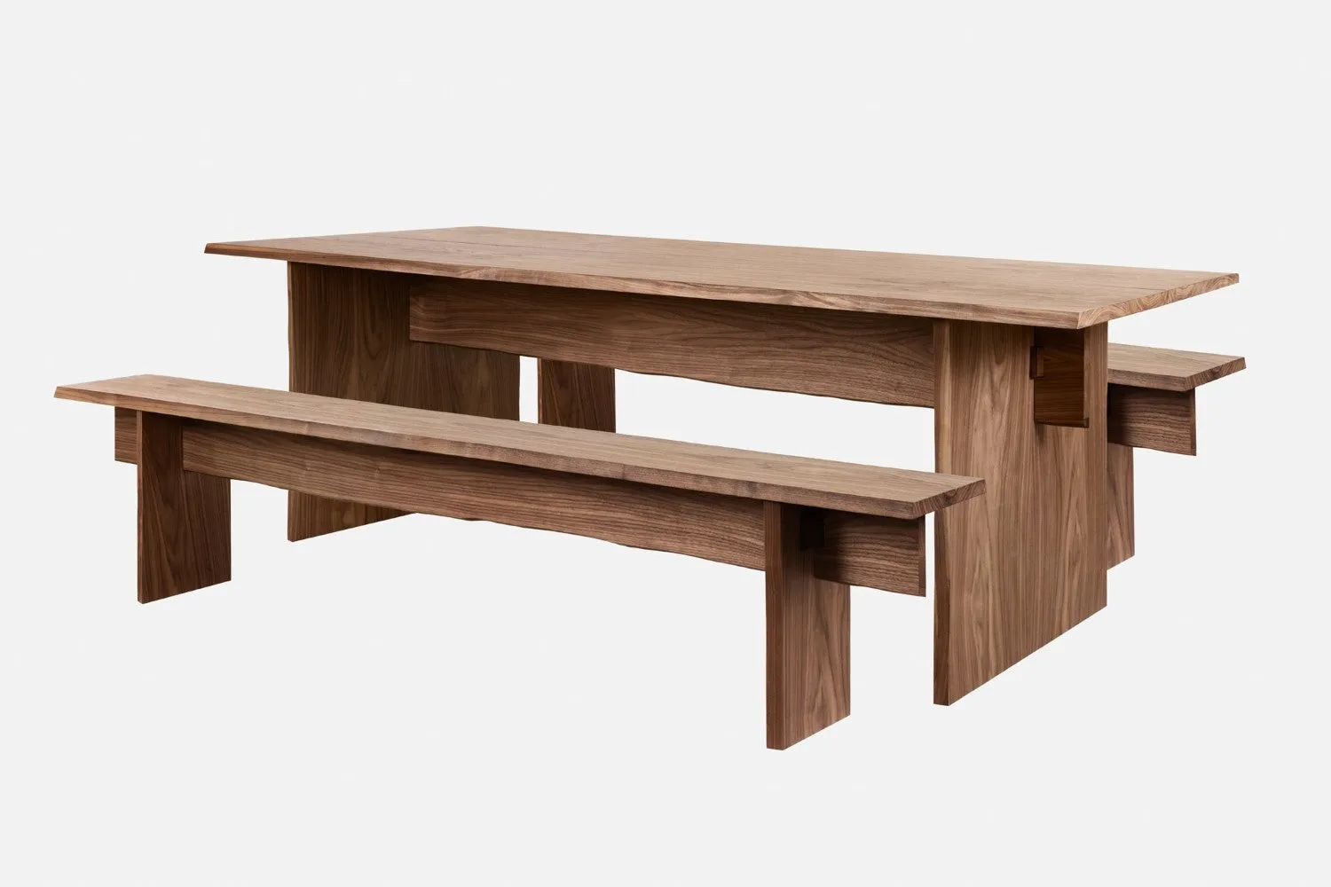 Bookmatch Table   Benches