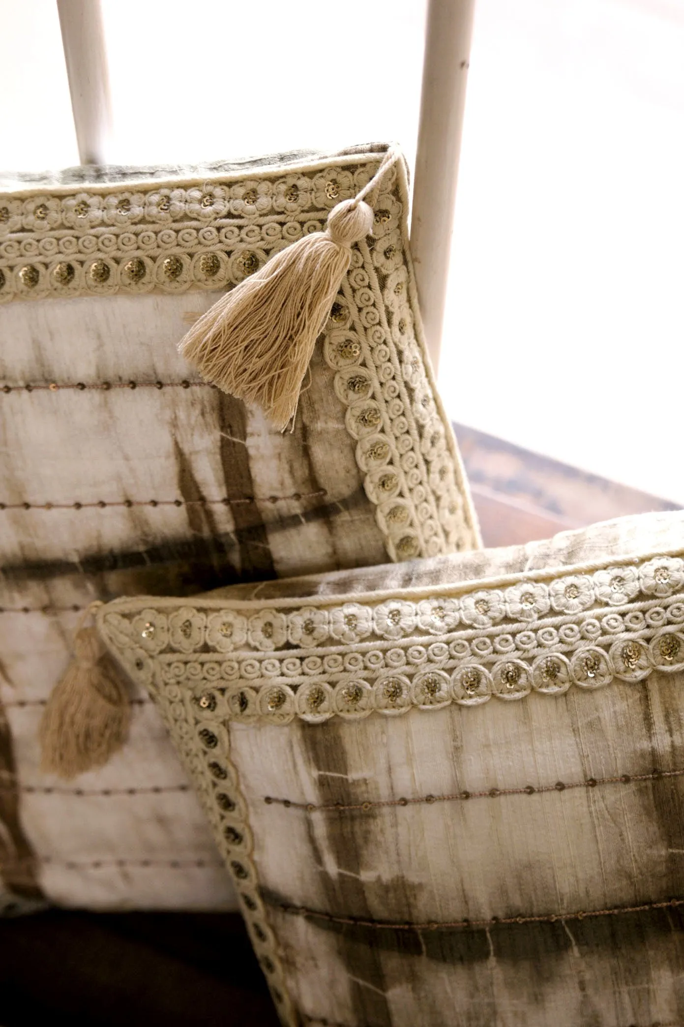 Brickle Handwoven Cushion - 1 pc
