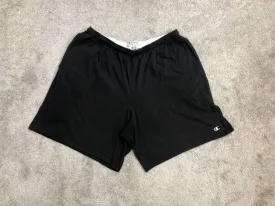 Champion Shorts Mens 2XL Black Athletic Shorts Running Jogging Lightweight