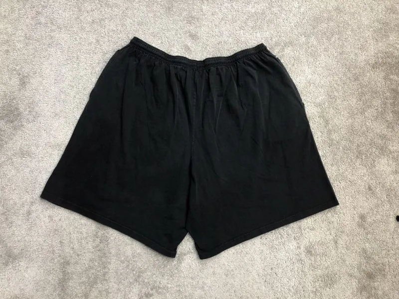 Champion Shorts Mens 2XL Black Athletic Shorts Running Jogging Lightweight