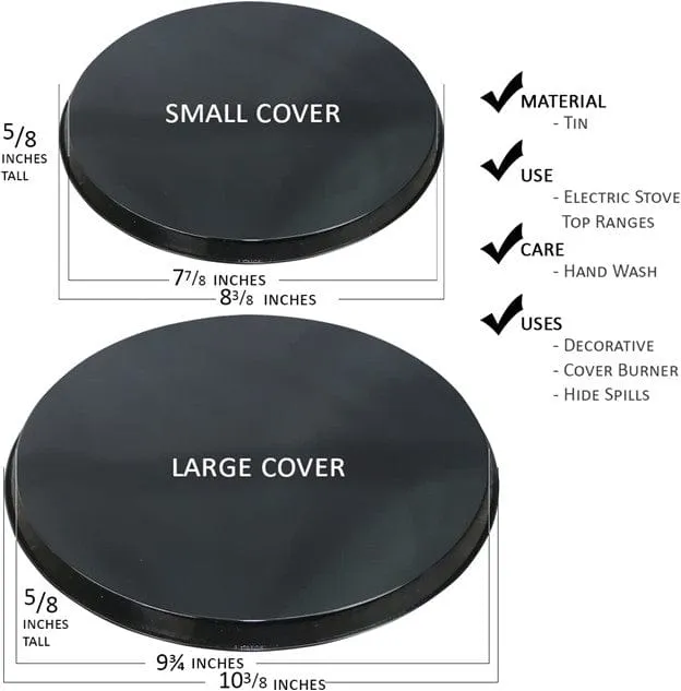 Copper Burner Covers by Reston Lloyd