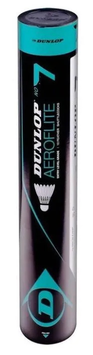 Dunlop Aeroflite No.7 Shuttlecocks 12 Pack