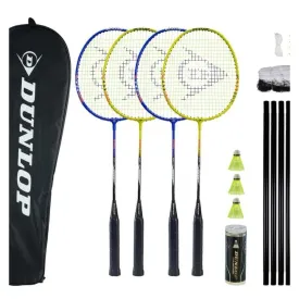 DUNLOP NITRO STAR 4 PLAYER BADMINTON SET