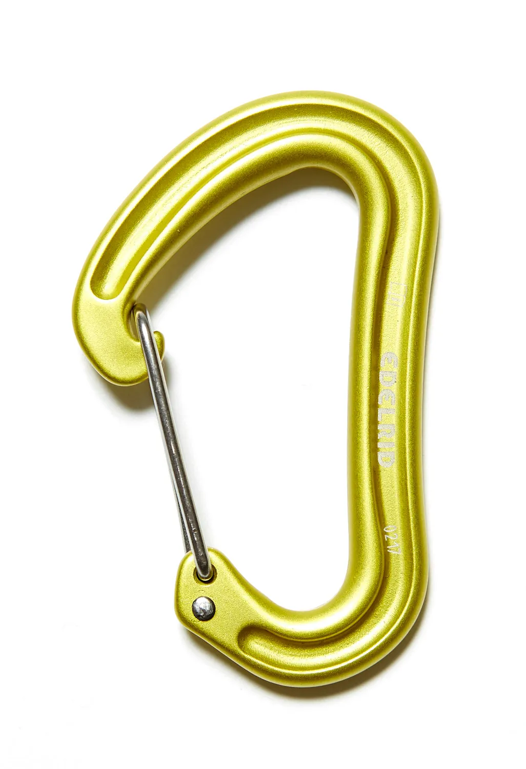 Edelrid Nineteen G Wire Carabiner - Yellow