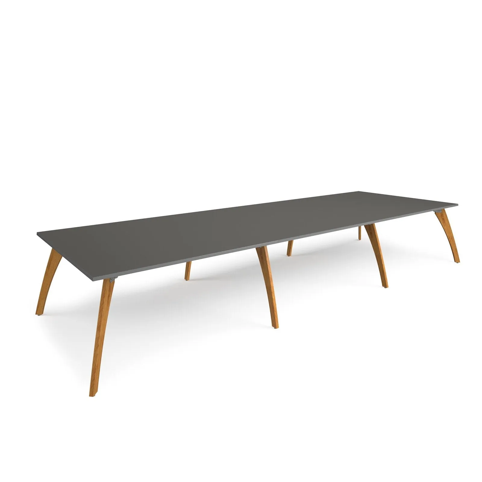 Enable worktable with solid oak legs
