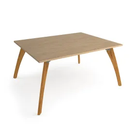 Enable worktable with solid oak legs