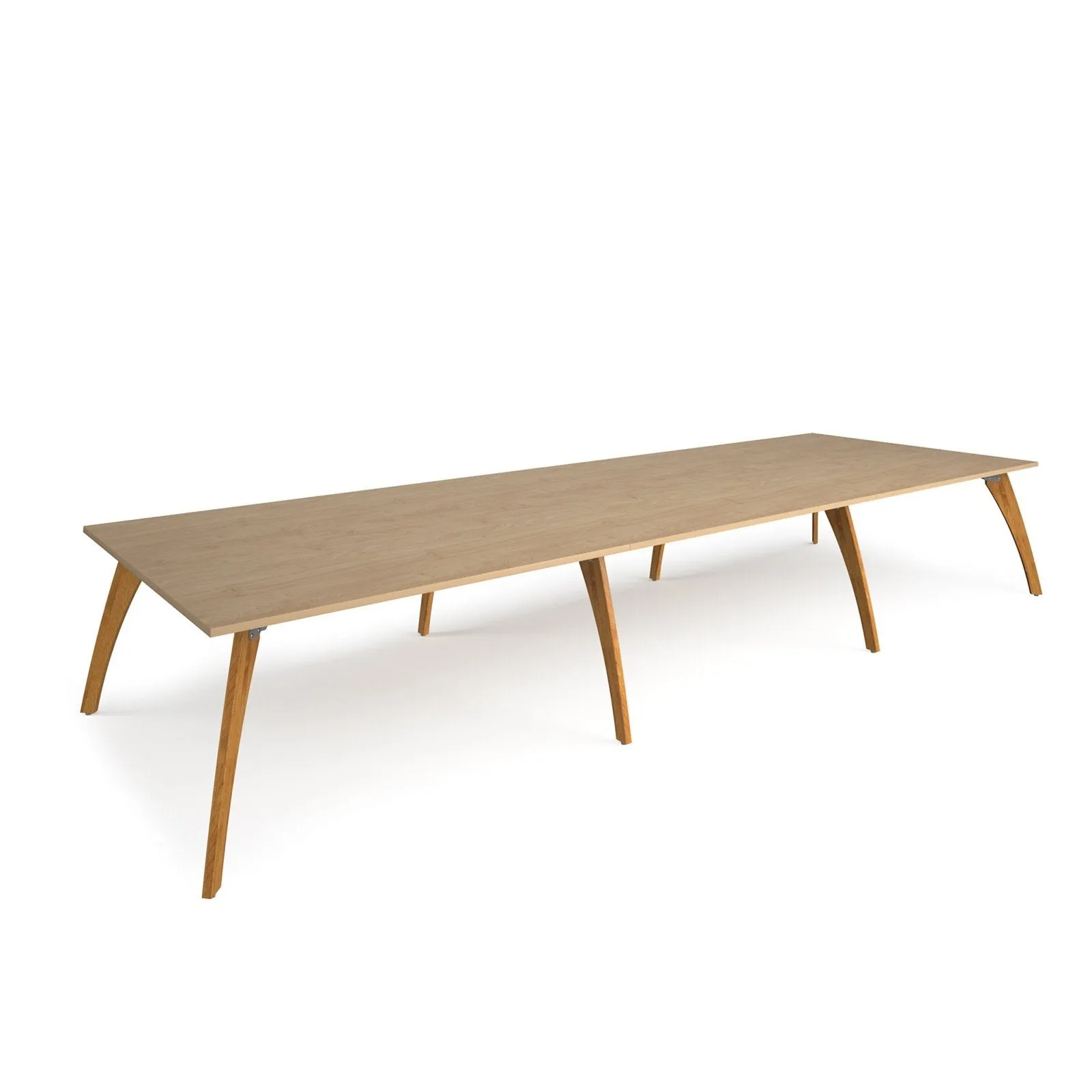 Enable worktable with solid oak legs