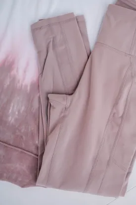 Essential Pocket Highwaist Leggings - Mauve