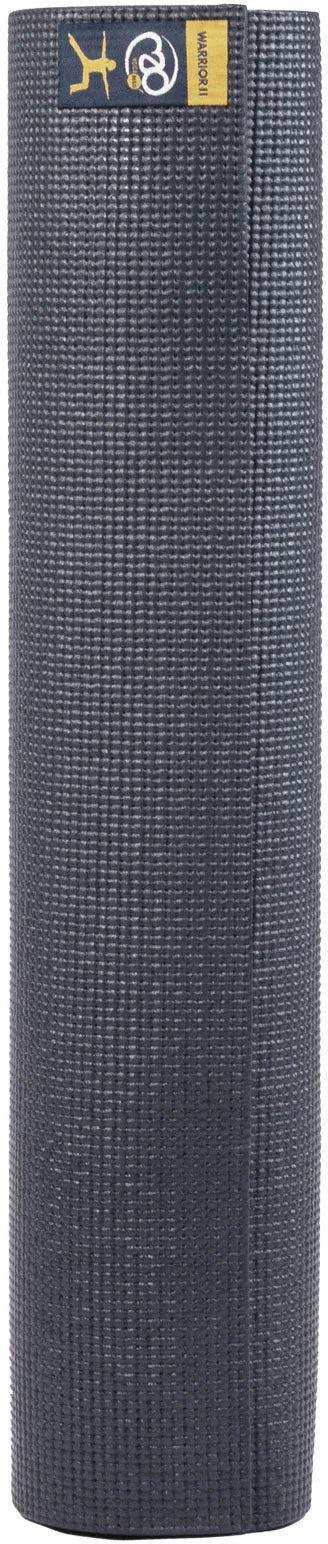Fitness Mad Warrior II Plus 6mm Yoga Mat - Grey