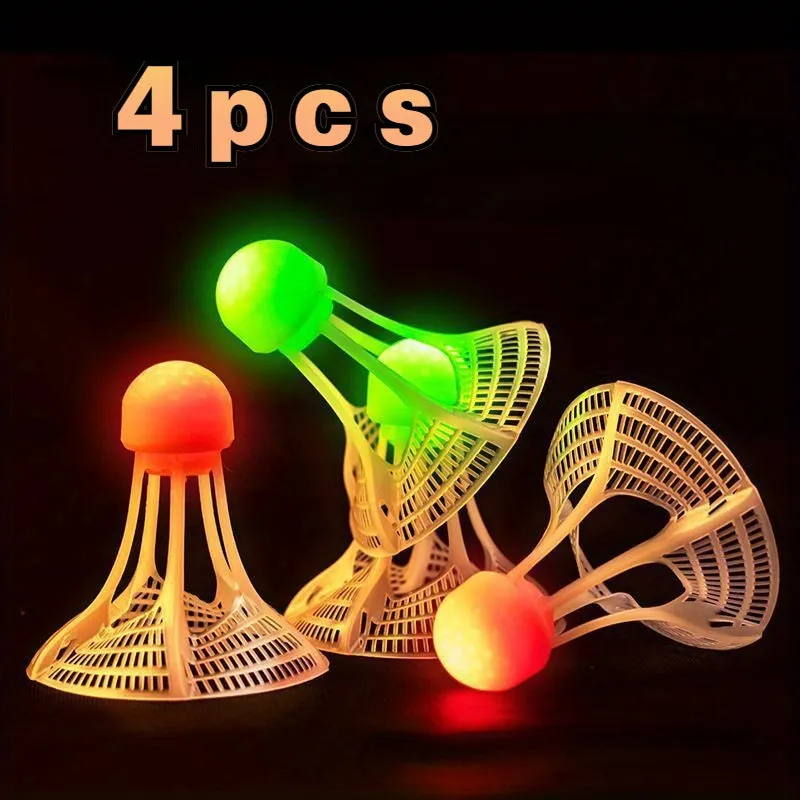 Fluorescent Badminton Shuttlecocks Windproof - APS52