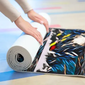 Foam Yoga Mat ... "Ken's Favourite Humpback Breach" ... Circa: 21st Century ... Maui, HI ... Original Works ...