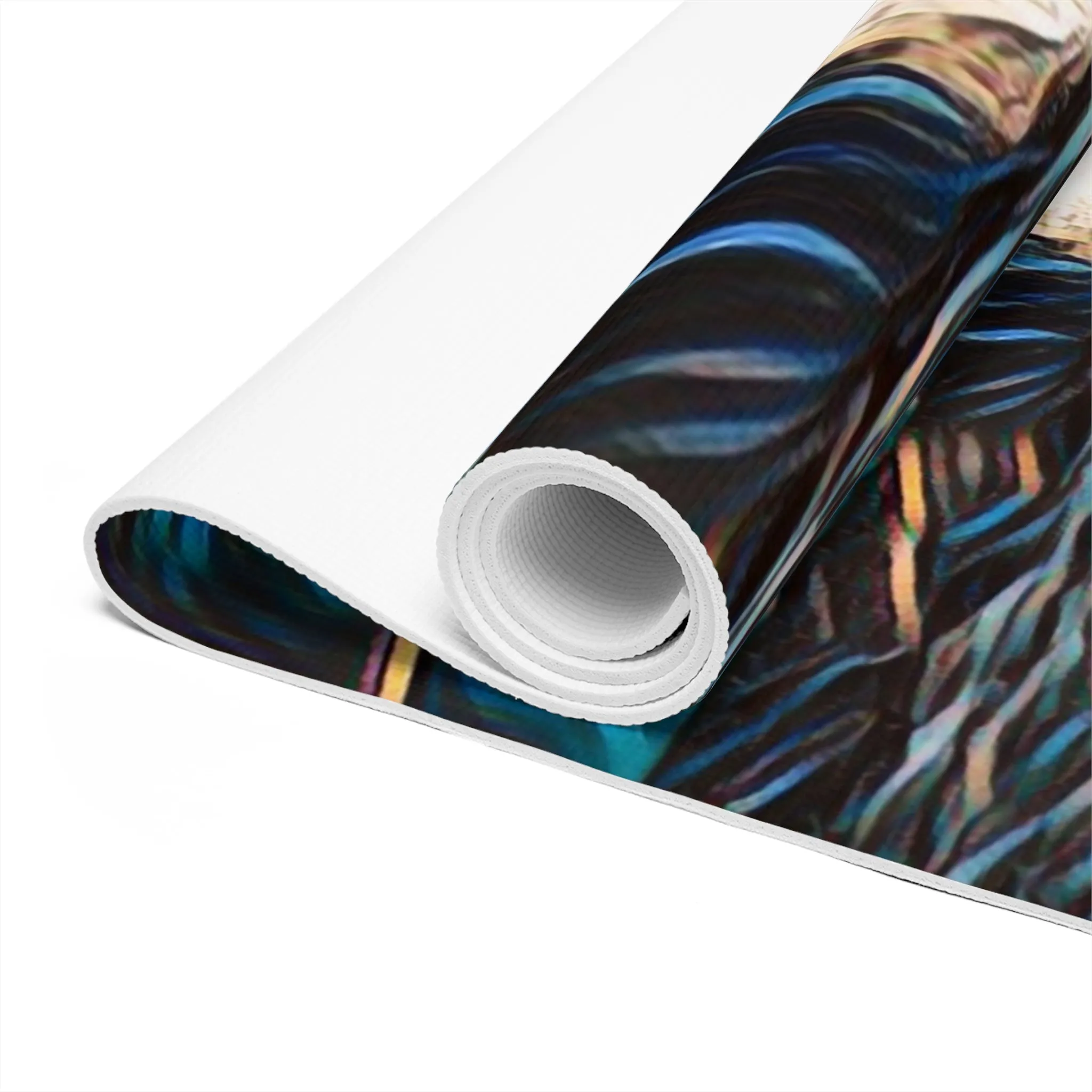Foam Yoga Mat ... "Ken's Favourite Humpback Breach" ... Circa: 21st Century ... Maui, HI ... Original Works ...
