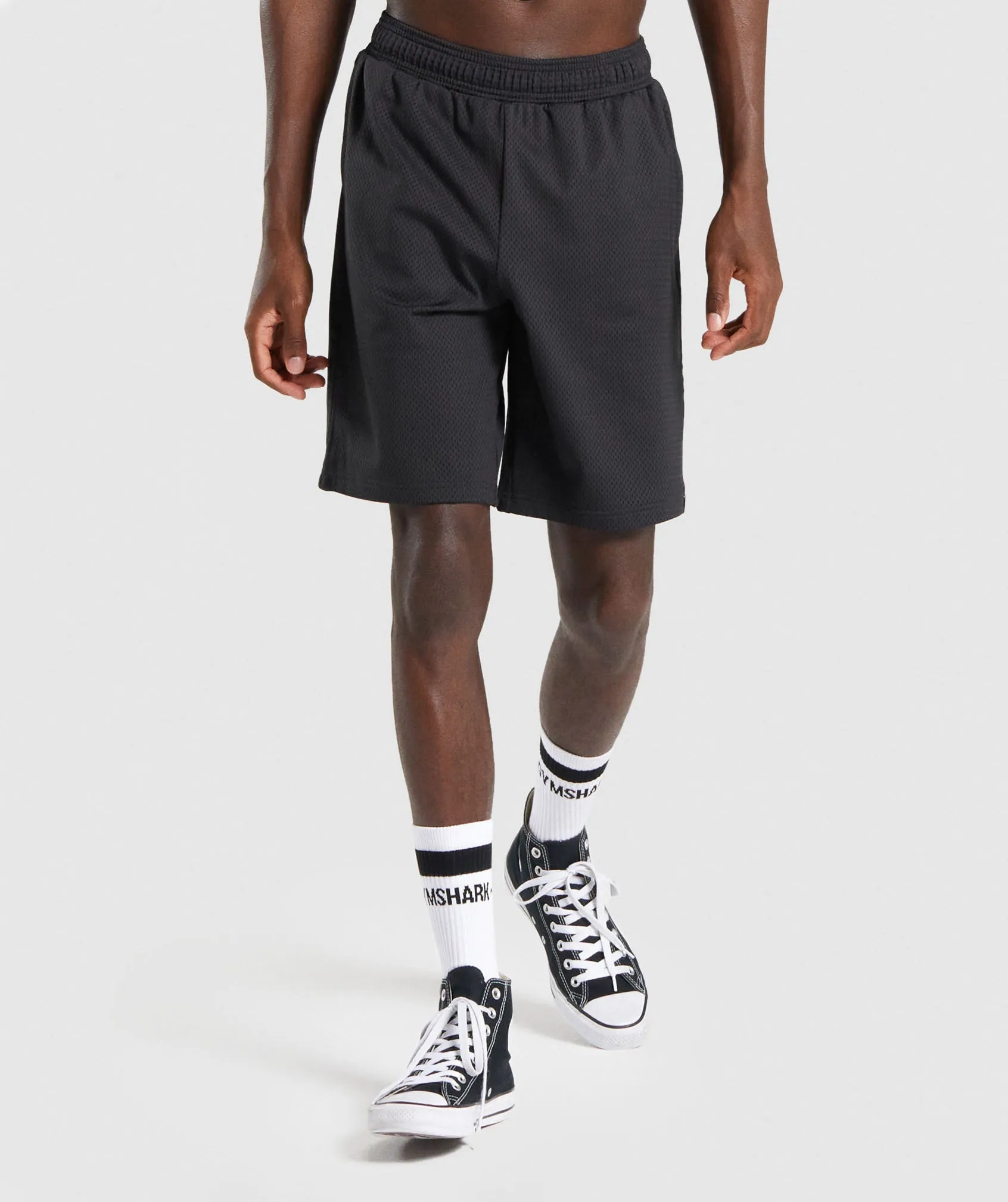Gymshark Mesh 9" Shorts - Black