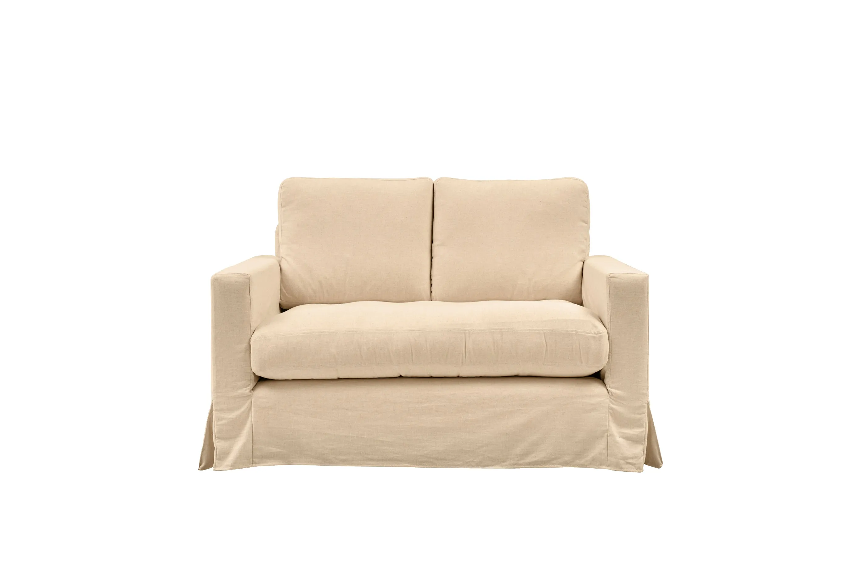 Kate | 2 Seater Extra Loose Cover | Capri Natural