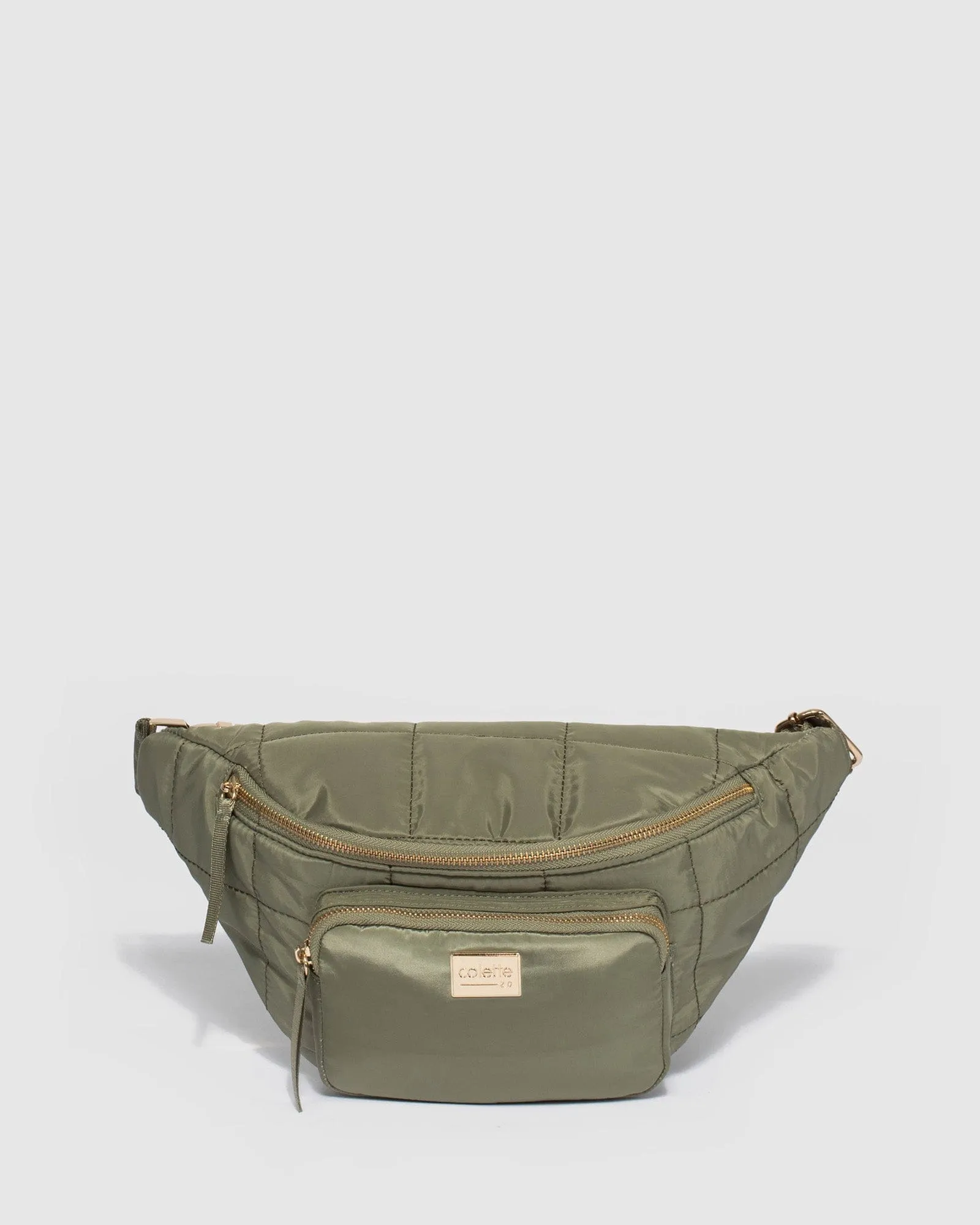 Khaki Madison Nylon Bumbag