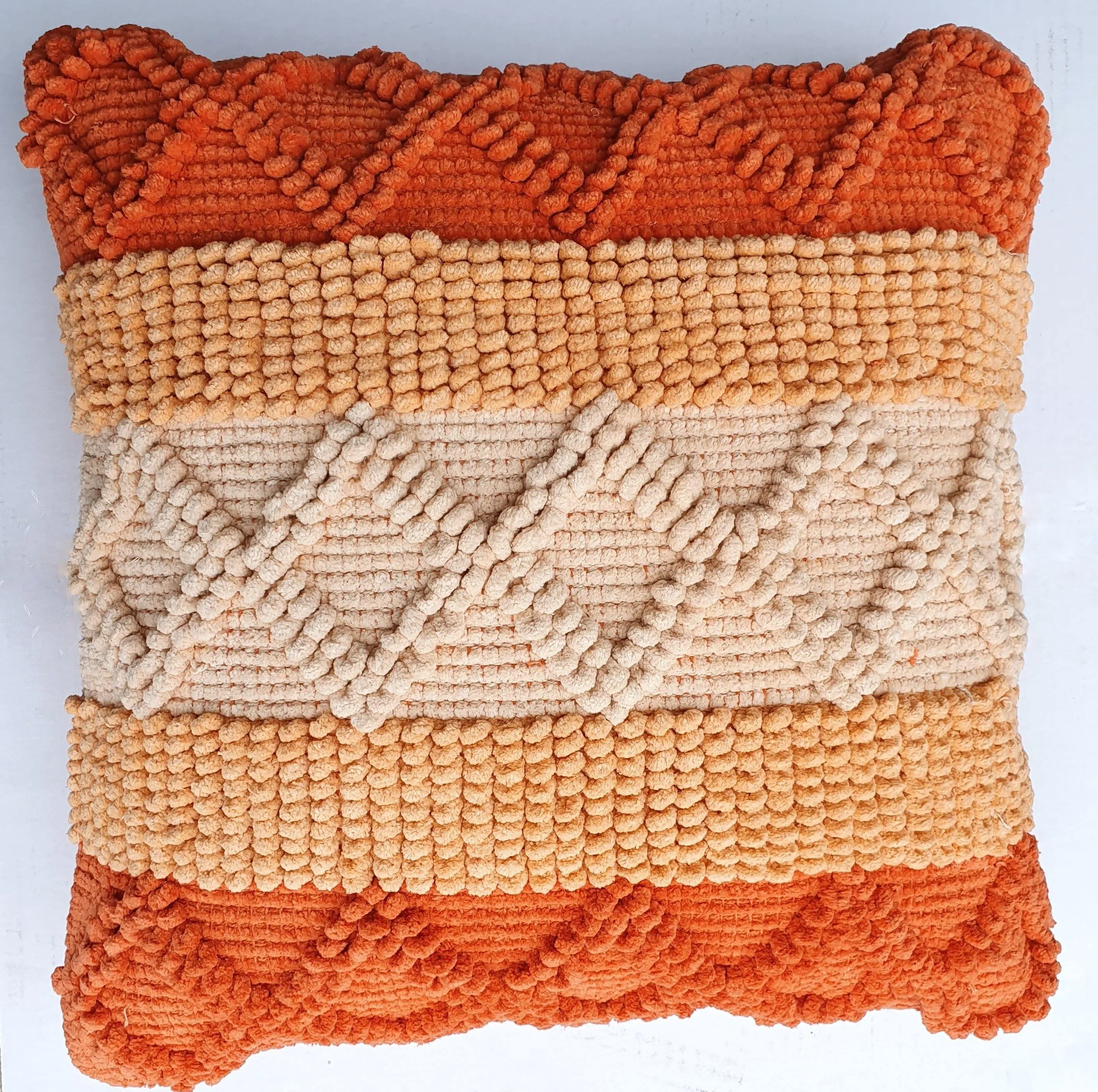 Lavish Touch 100% Cotton Hand Woven Cushion Cover - Pack of 2