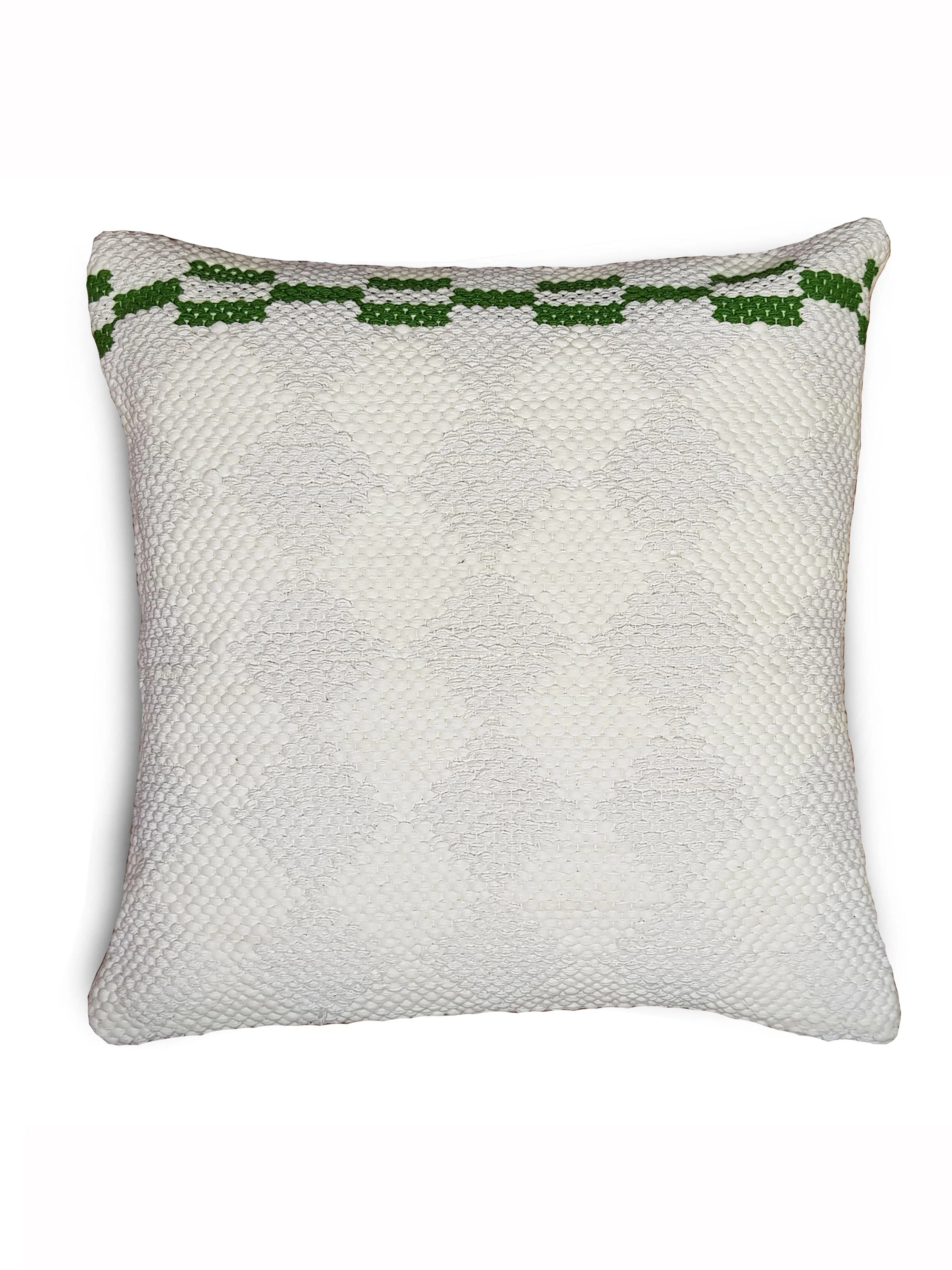 Lavish Touch 100% Cotton Hand Woven Cushion Cover - Pack of 2