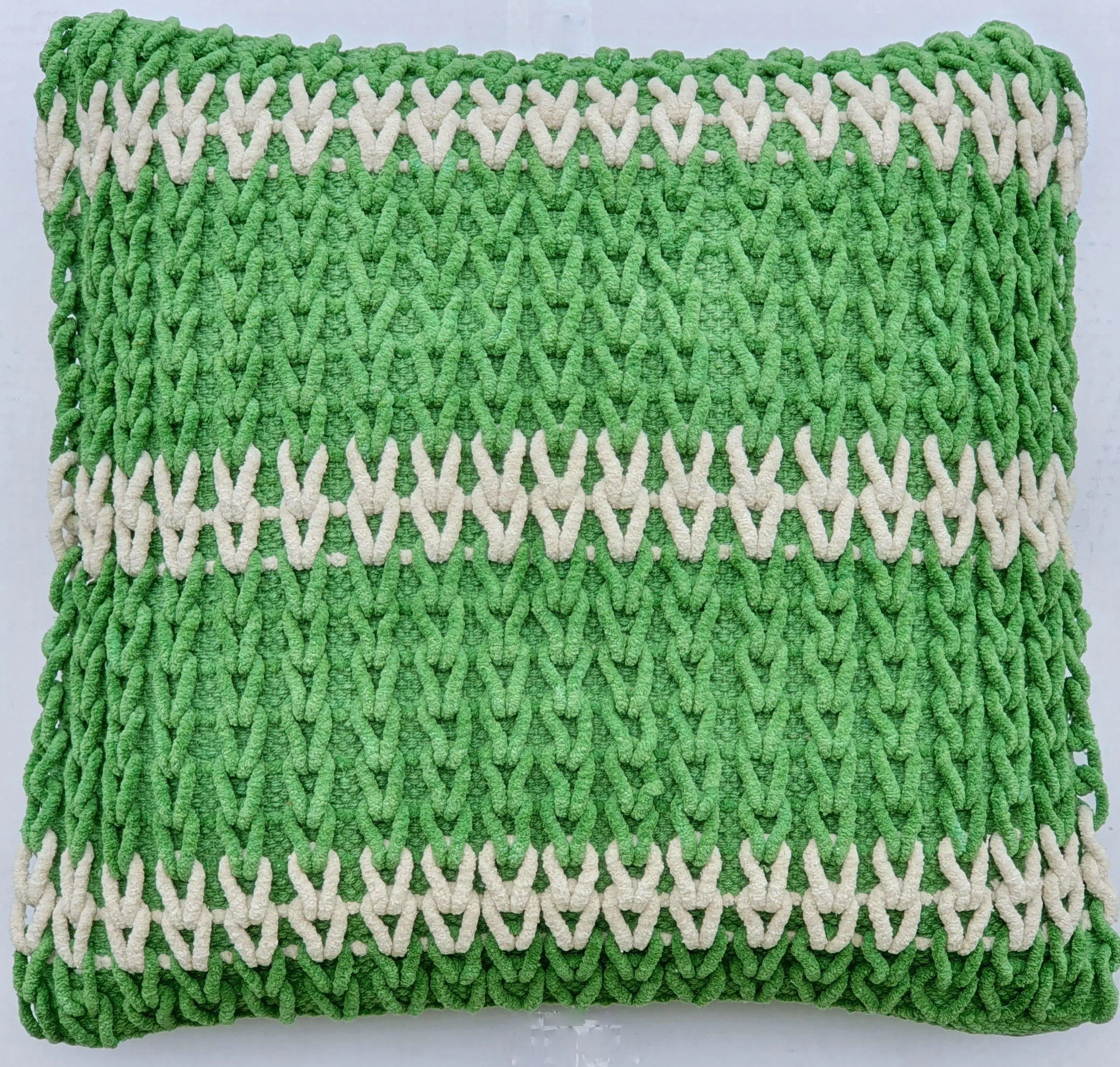 Lavish Touch 100% Cotton Hand Woven Cushion Cover - Pack of 2