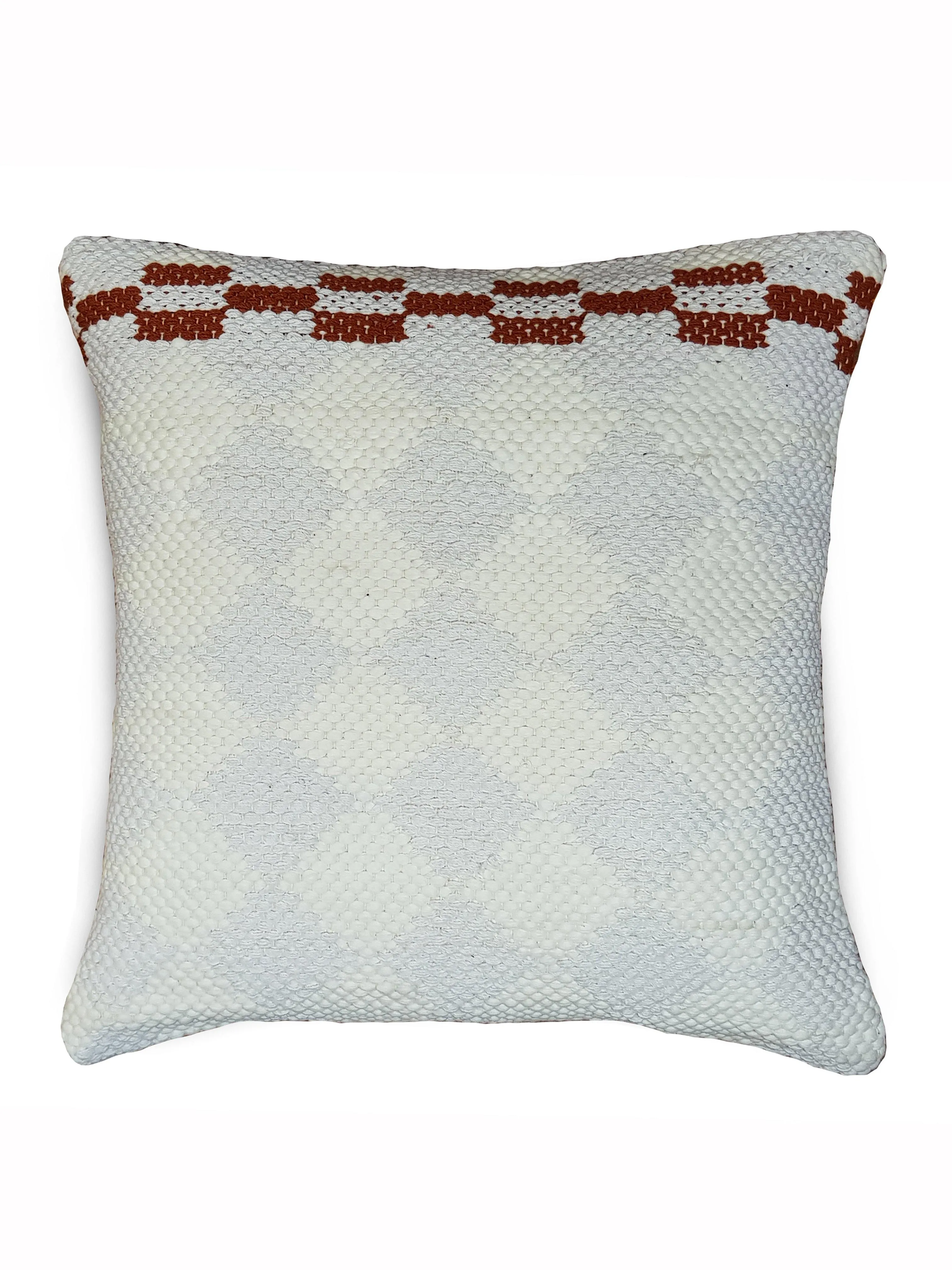 Lavish Touch 100% Cotton Hand Woven Cushion Cover - Pack of 2