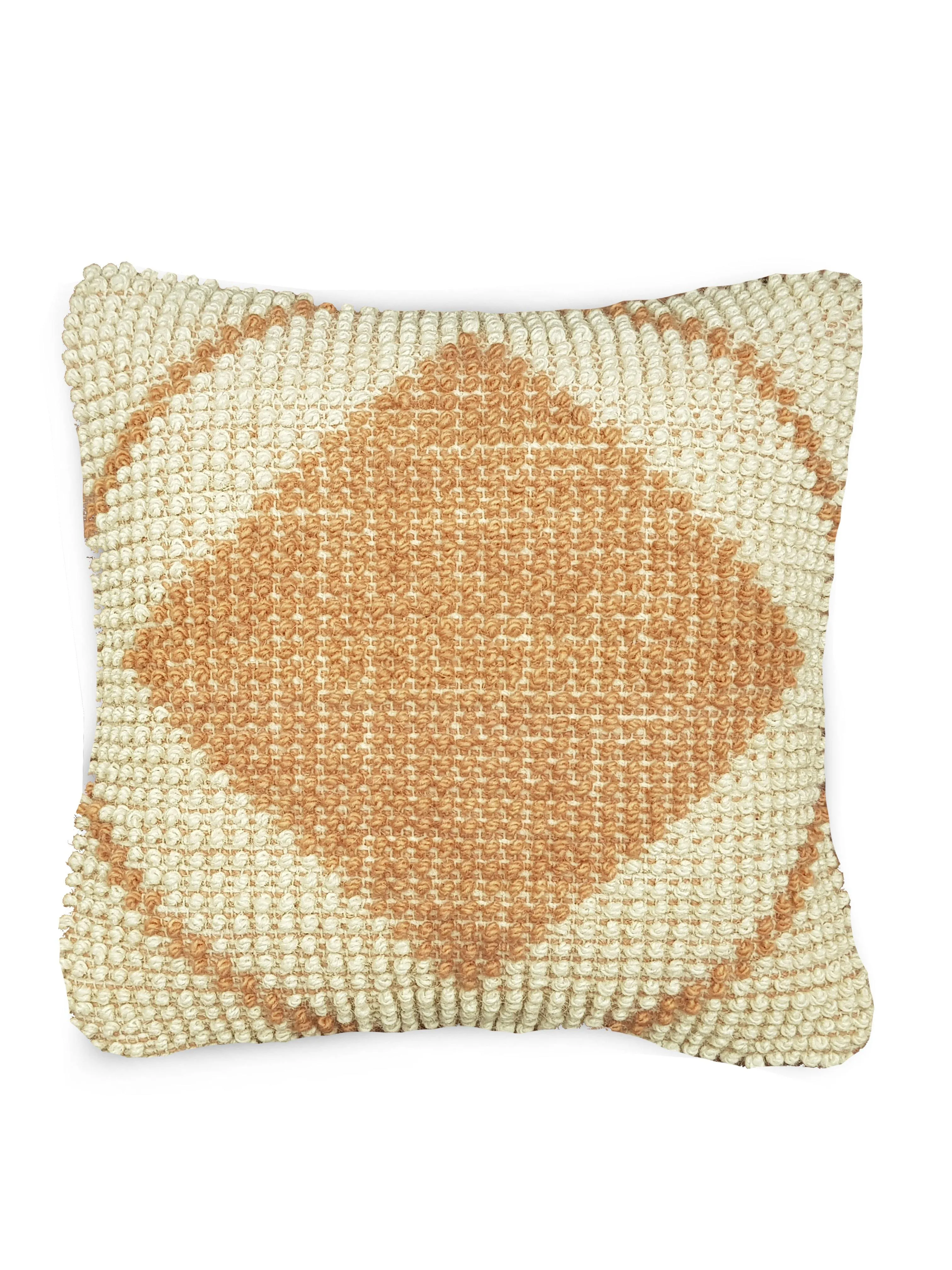 Lavish Touch 100% Cotton Hand Woven Cushion Cover - Pack of 2