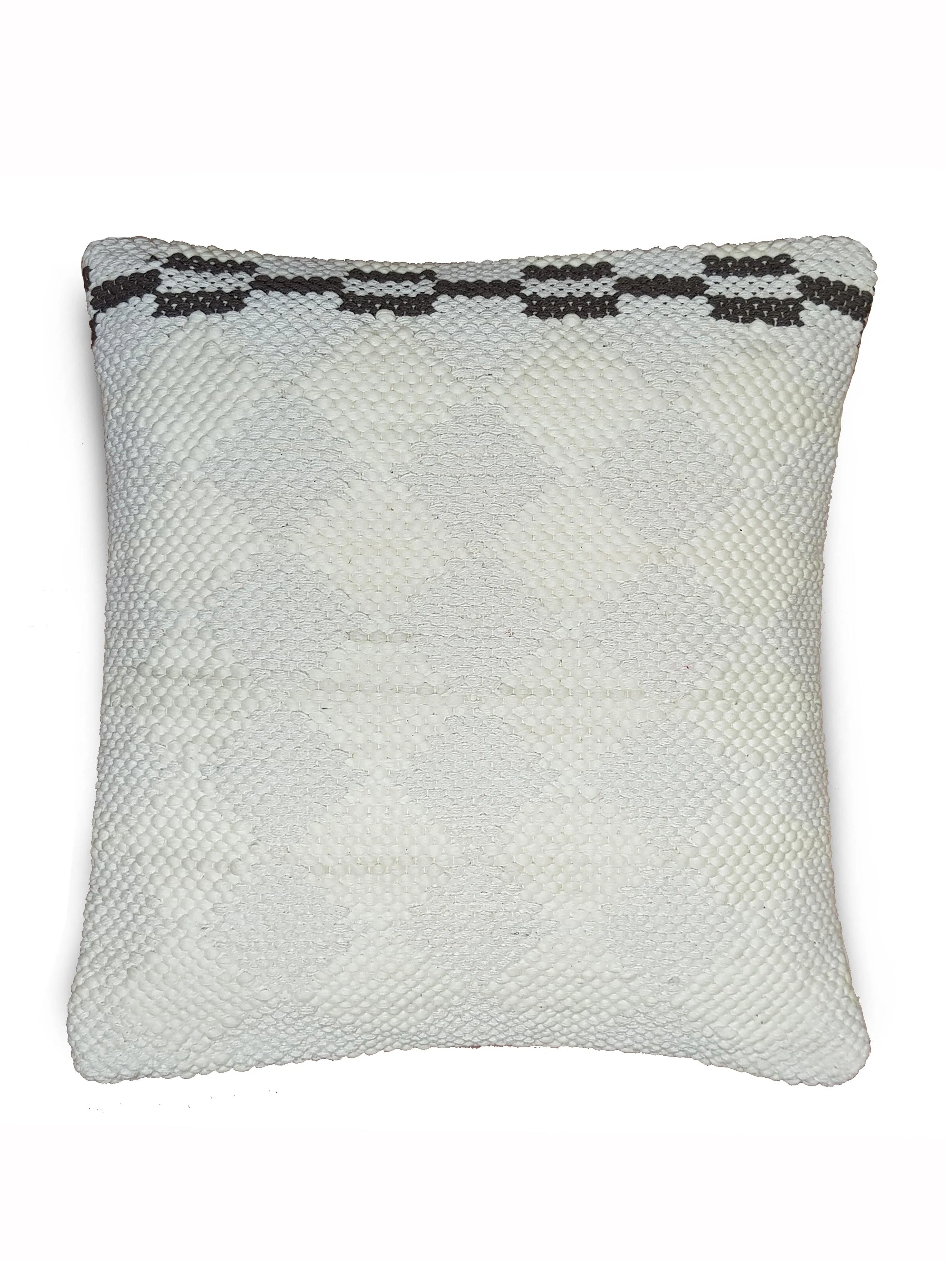 Lavish Touch 100% Cotton Hand Woven Cushion Cover - Pack of 2