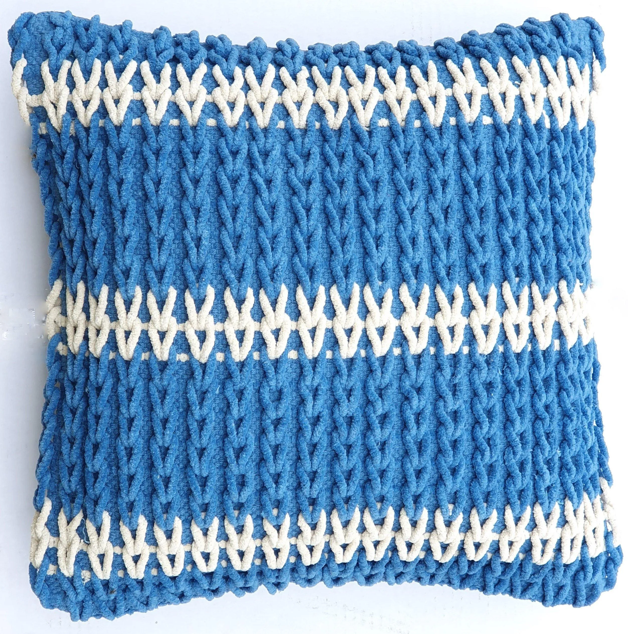 Lavish Touch 100% Cotton Hand Woven Cushion Cover - Pack of 2