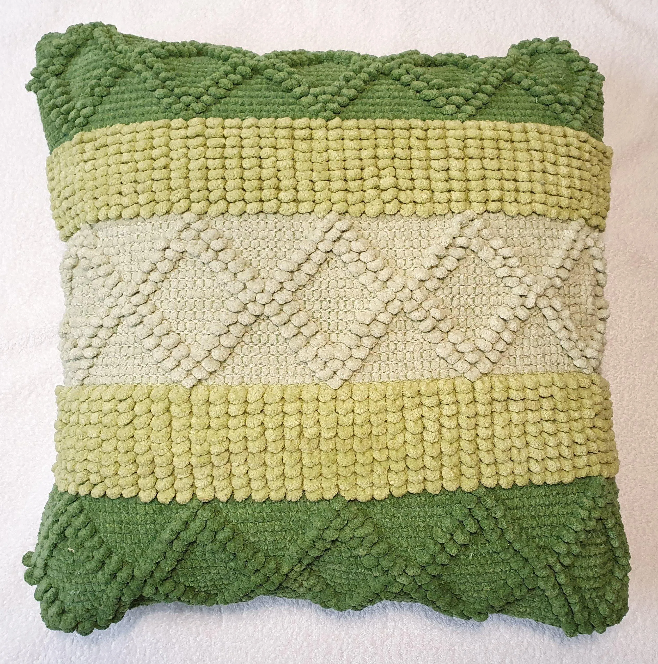 Lavish Touch 100% Cotton Hand Woven Cushion Cover - Pack of 2