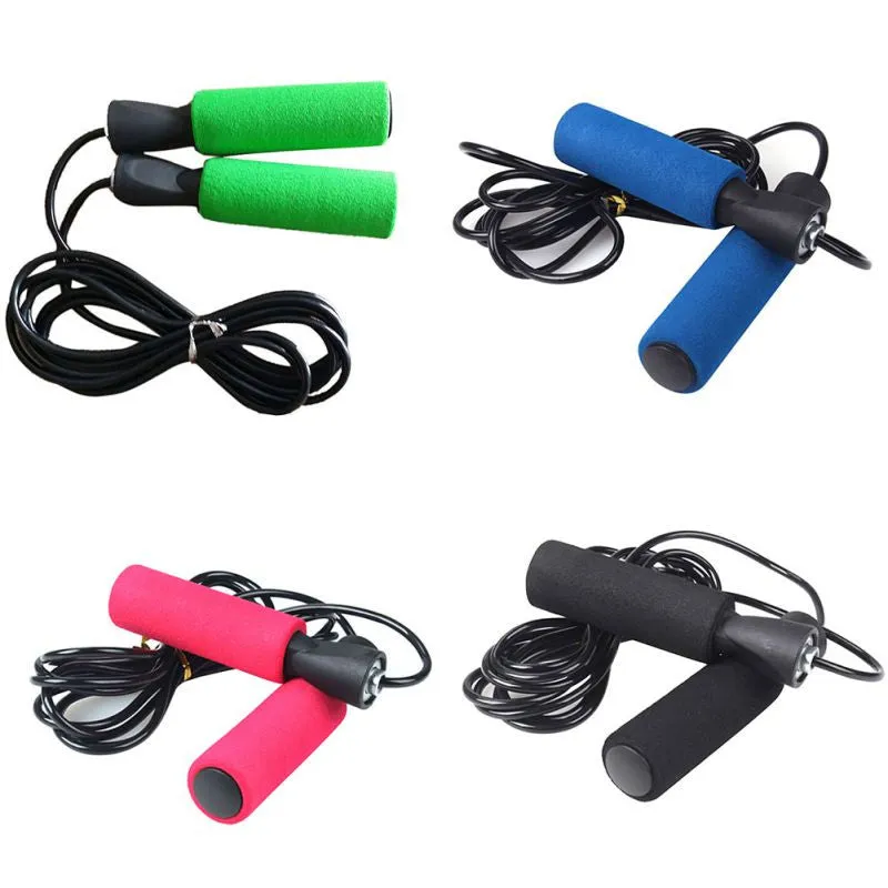 Lightweight Adjustable Jump Rope With Foam Handles