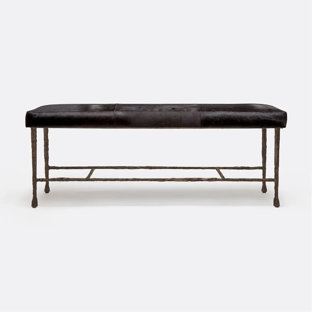 Made Goods Jovan Double Bench in Ettrick Cotton Jute