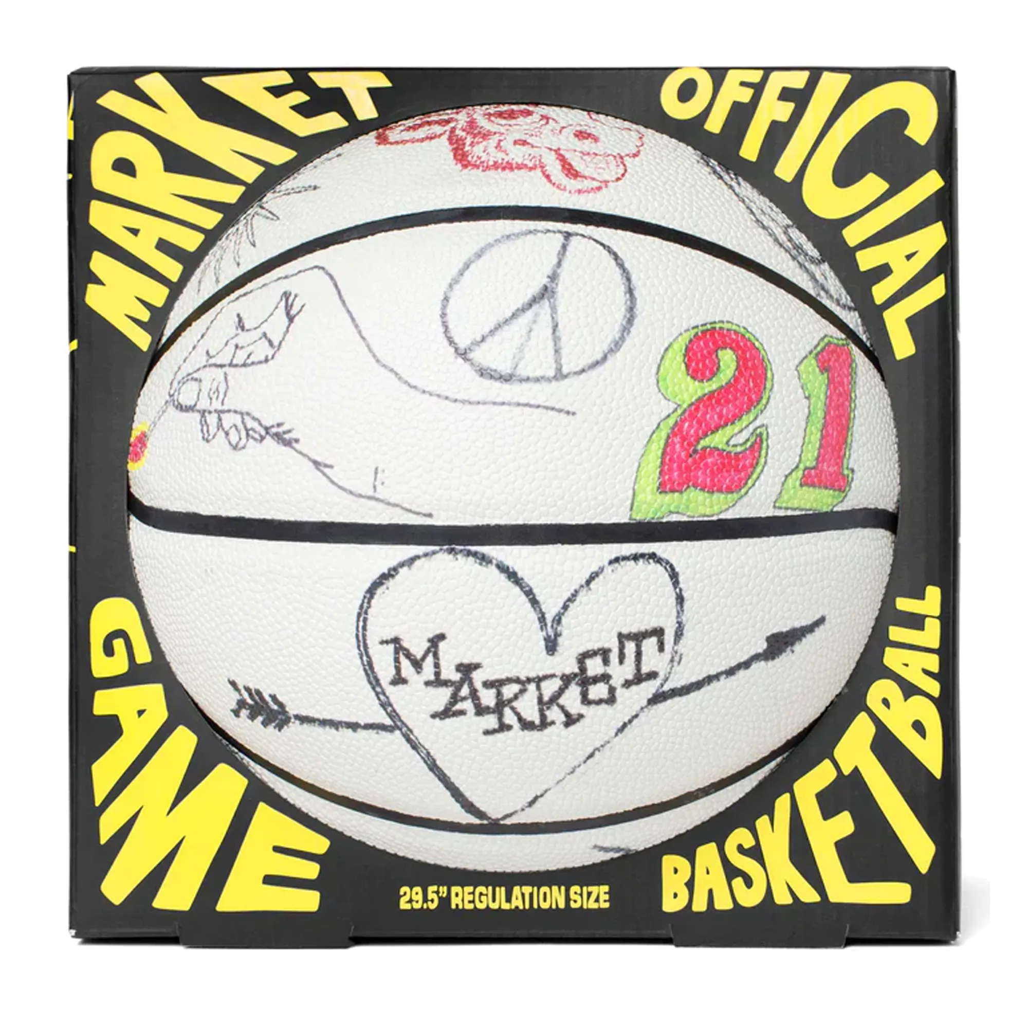 Market Varsity Hand Drawn Basketball