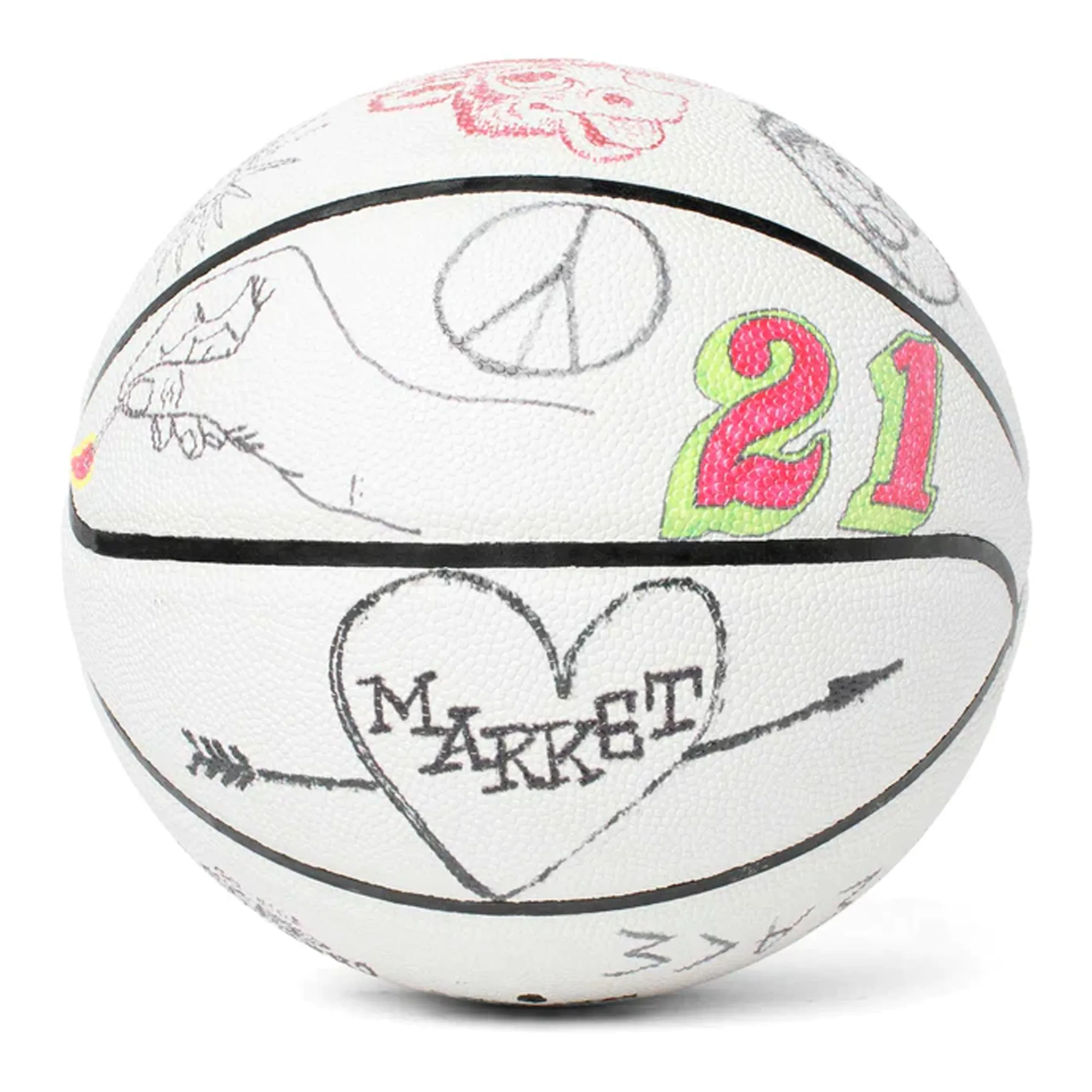 Market Varsity Hand Drawn Basketball