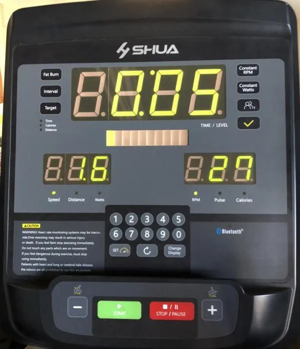 Muscle D Commercial Recumbent Bike with LED Screen