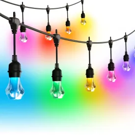 NANOLEAF 1D Outdoor String Lights Starter Kit 30M 40 Bulbs 24W 220-240V Uk
