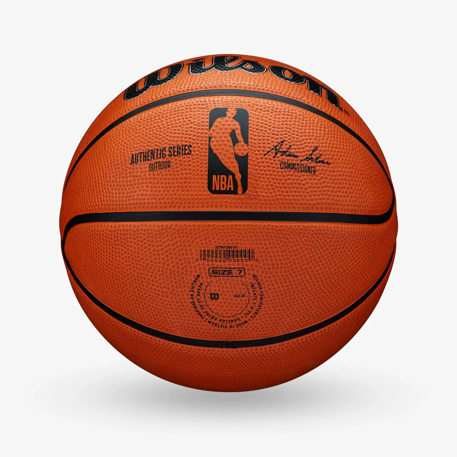 NBA Authentic Series Outdoor Basketball - Size 7