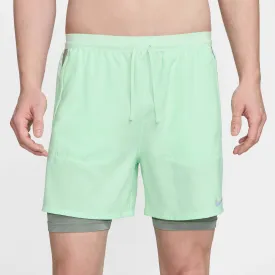 Nike | Men's Stride Dri-FIT 5" Hybrid Running Shorts - Vapor Green