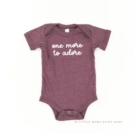 ONE MORE TO ADORE - Short Sleeve Child Shirt