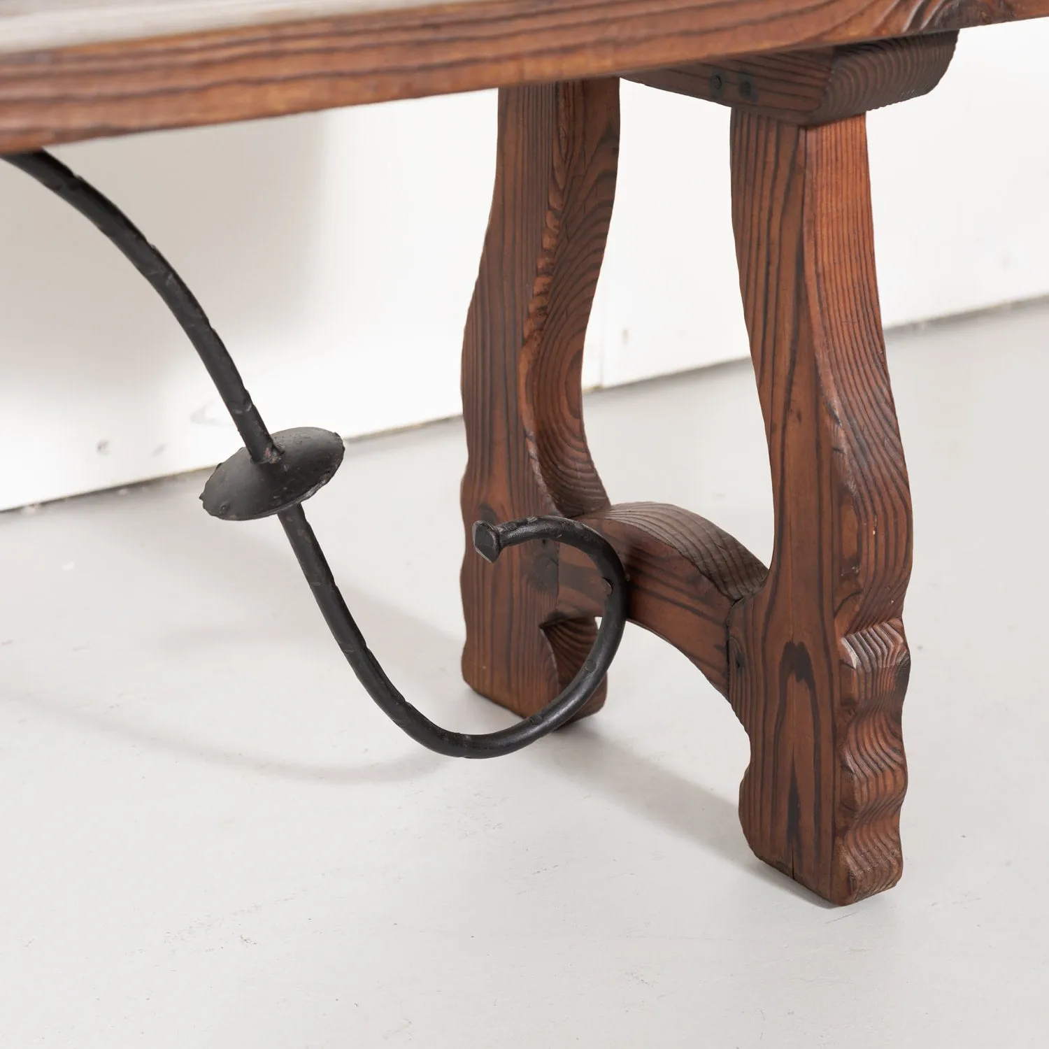 Pair of Early 20th Century Spanish Catalan Benches