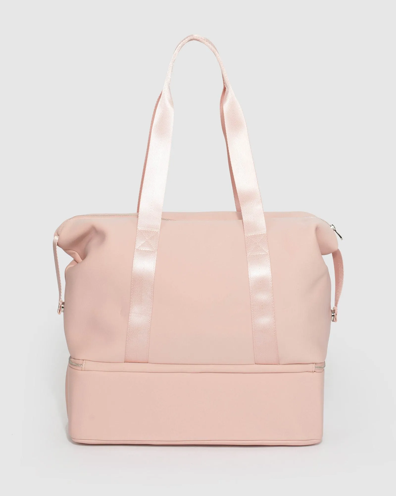 Pink Chrissy Pouch Gym Bag